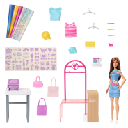 Barbie Doll & Accessories, Make & Sell Boutique Playset 