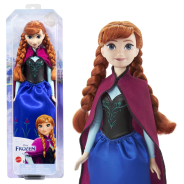 Disney Frozen Dolls, Anna Posable Fashion Doll with Signature Clothing and Accessories, Disney's Frozen Movie Toys