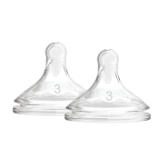 Dr Brown's Options+™ Wide-Neck Bottle Nipple (Level 3)
