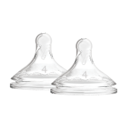 Dr Brown's Options+™ Wide-Neck Bottle Nipple (Level 4)