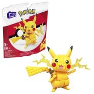 MEGA Pokémon Action Figure Building Toys, Pikachu with 211 Pieces, Poseable Character