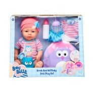 Reggies Baby Bella 40cm Drink and Wet Baby Doll Play Set