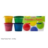 Teddy Powder Paint 4x100ml 