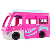 Barbie Dreamcamper Vehicle, 61 Centimeters Tall with Pool, Slide and 60 plus Accessories