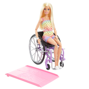 Barbie Fashionistas Doll With Wheelchair and Ramp