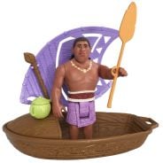 Disney Moana 2 Wayfinder Wonders Toy Set with Surprise Small Doll, Canoe & Accessory, Inspired by the Movie (Styles May Vary)