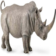 Collecta Wildlife Xl White Rhinoceros