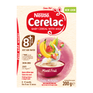 Nestle Cerelac Mixed Fruit Baby Cereal with Milk (8M+) - 200g
