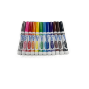 Crayola 12Ct Washable Broadline Markers