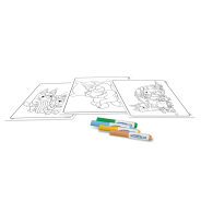 Crayola Color Wonder Set Bluey, Foldelope, 4 Mini BL Markers