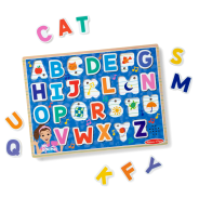 Melissa & Doug Ms. Rachel™ Wooden Alphabet Phonics Sound Puzzle