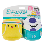Chewmees Hasina the tennis ball and Howie the Soccer ball