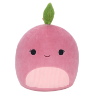 Squeaky Plush Dog Toy Cherry