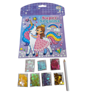 Unicorn Super Sequins Book