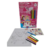 Unicorn and Princess Colour in 