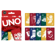 Mattel Games UNO Mattel 80th Ruby Red Card Game for Kids, Adults & Family Nights, Game Nights, Travel, Camping & Parties