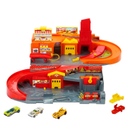 Hot Wheels Hot Ones Sto and Go Portable Playset 
