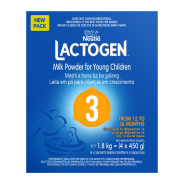 NESTLÉ LACTOGEN Stage 3, Milk Powder for Young Children 1.8kg