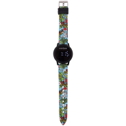 Mimbee LED Watch Boys Graffiti Print