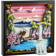 Art Japanese Cherry Blossom Landscape Wall Art 31218