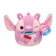 Squishmallow 20cm Stitch & Angel Heart Plush Assorted