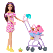 Barbie Skipper Babysitters Inc. Set with Doll, Baby or Toddler Doll & Accessories (Styles May Vary)