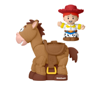 ​Fisher-Price Little People Disney Pixar Toy Story Bobbin’ Bullseye Horse & Jessie Figures 