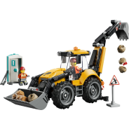 LEGO® City Yellow Backhoe Loader Construction Toy (60480)