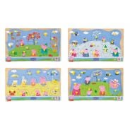 Peppa Pig Pin Puzzle Assorted