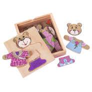 Eichhorn Bear Puzzle 4 assorted