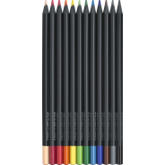 Black Edition Coloured Pencils Set of 12