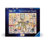 Ravensburger 500 Piece Puzzle Crazy Cats-Taby N Co