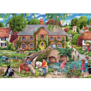 Ravensburger 1000Pc Puzzle Village Life