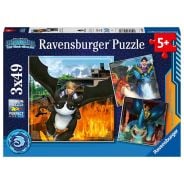 Ravensburger Dragons: The Nine Realms 3X49Pc Puzzle