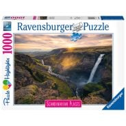 Ravensburger Scandinavian Places Haifoss on Iceland Puzzle 1000Pc