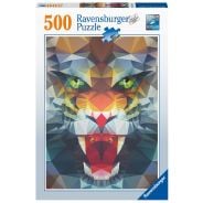 Ravensburger Lion Made Of Polygons Puzzle 500Pc