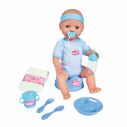 New Born Baby 43cm Baby with blue accessories