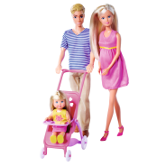Steffi Love Happy Family Doll Set