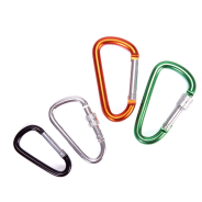 Nature World Explorer Metal Carabiners 4 pack