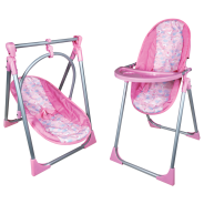 Reggies Baby Bella 4 In 1 Unicorn Print Highchair