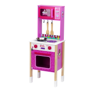 Barbie Epic Chef Wooden Toy Play Kitchen 
