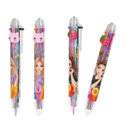 Top Model Multi Coloured Gel Pen With 6 Colours 