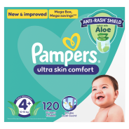 Pampers Active Baby Dry Size 4+ Mega Box 120