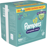 Pampers Baby Fresh Wipes (6 x 64)