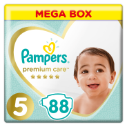Premium Care Size 5 Mega Pack 88 