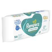 Pampers Sensitive Baby Wipes Refill - 56s