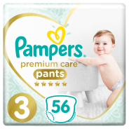Premium Care Pants Size 3 Value Pack 56 