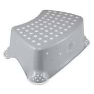 Stars Step Stool With Anti Slip Function - Cosmic Grey