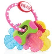 IcyBite Key Teether Pink