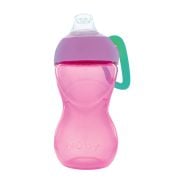 Nuby Clik-it Cup with Carabiner 300ml - Girl